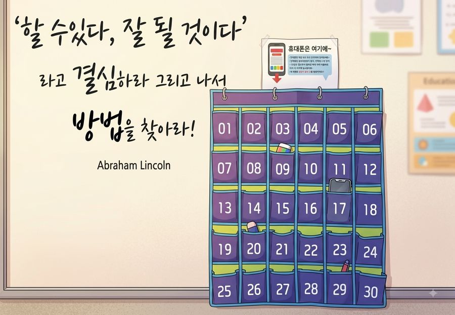 와와 교실 공간 일러스트